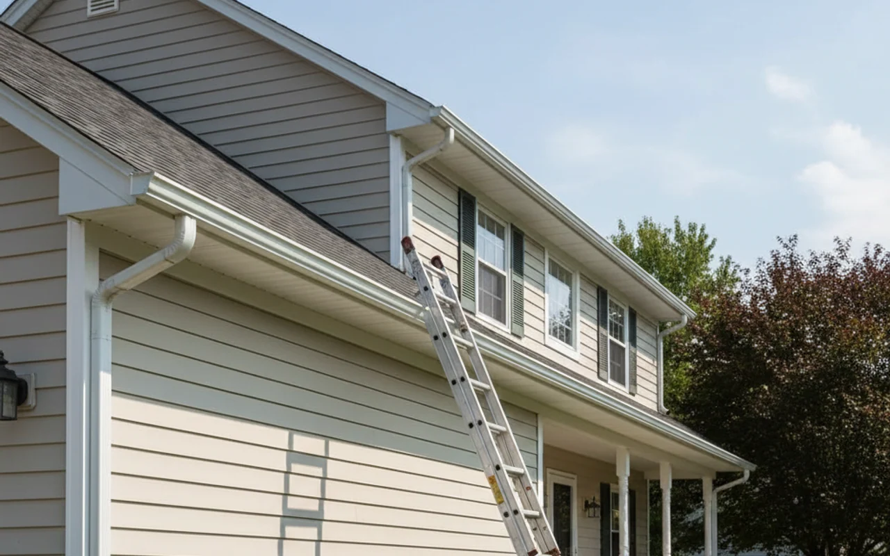 Gutter Replacement & Cleaning — Battle Born Builders